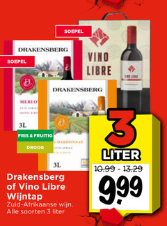 klik op dit plaatje voor een vergroting en voor vergelijkbare aanbiedingen gerelateerd aan
3 31 soepel drakensberg vino libre merlot fris fruitig droog chardonnay wijntip zuid afrikaanse wijn soorten liter 3 31 soepel drakensberg vino libre merlot fris fruitig droog chardonnay wijntip zuid afrikaanse wijn soorten liter