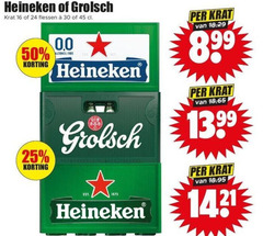  heineken 0.0 grolsch krat bier 16 24 25 30 45 50 flessen 00 alcohol free 8 99 