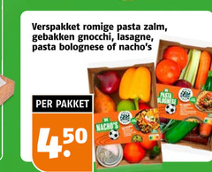  verspakket romige pasta zalm gebakken gnocchi lasagne bolognese pakket id 