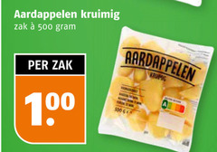  aardappelen 100 500 kruimig zak min 