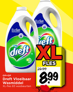  dreft wasmiddel vloeibaar xl fles wasbeurten 