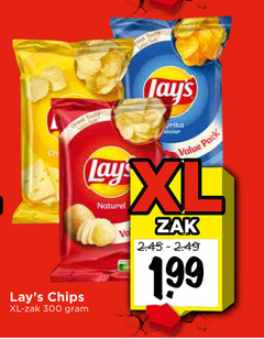  lays chips 300 xl zak paprika pack lay naturel 