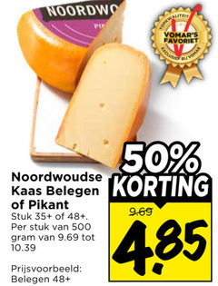  noordwoudse kaas 50 500 belegen pikant stuk 35 48 