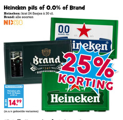 heineken 0.0 brand krat bier 24 25 30 pils soorten nix18 scan alcohol free 14 99 
