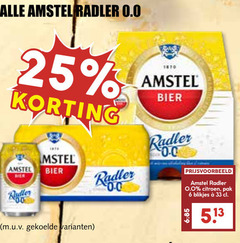  amstel radler bier 6 25 33 1870 0.0 00 citroen pak blikjes 