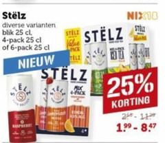  stelz hard seltzer 4 6 25 45 nix18 blik pack stel 