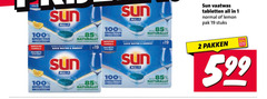  1 2 10 19 100 effective sun all with naturally improved formula protects eco short save water energy vaatwas tabletten normal lemon pak stuks pakken 