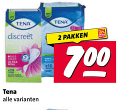  tena lady incontinentieverband 2 700 discreet pakken ultra mini 