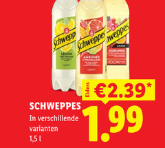  schweppes frisdrank lemon 1 5 