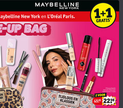  1 2 15 maybelline new york paris up bag super eraser loreal infallible second setting tijdloos klassiek mascara telescopic stuks 