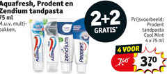  2 4 740 aquafresh prodent zendium tandpasta ml pakken mint cool 