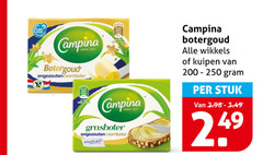  25 200 250 planet campina botergoud ongezouten roomboter grasboter anno wikkels stuk 