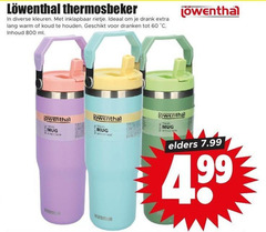  60 thermosbeker kleuren inklapbaar rietje drank lang warm dranken inhoud ml mug straw with elders 