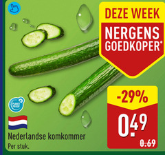  komkommer week goedkoper to planet proof nederlandse stuk 