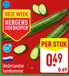  komkommer week goedkoper planet proof stuk nederlandse 