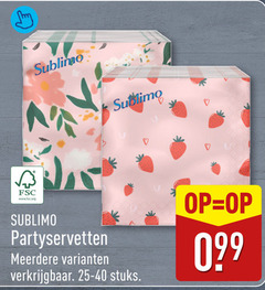  servetten fsc www.fsc.org meerdere stuks 