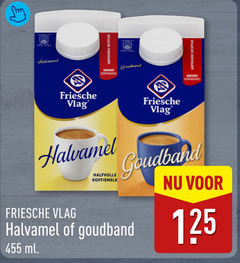  friesche vlag koffiemelk halvamel vertrouwde receptuur nieuwe goudband halfvolle ml 