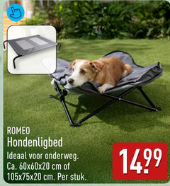 klik op dit plaatje voor een vergroting en voor vergelijkbare aanbiedingen gerelateerd aan
romeo hondenligbed onderweg ca. cm stuk romeo hondenligbed onderweg ca. cm stuk