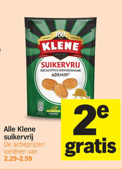  klene drop 150 genieten suikervrij eucalyptus honingsmaak ademin varieeren 2 