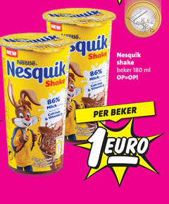  nesquik milkshake 180 new shake quik milch beker ml 