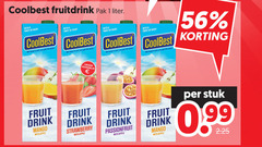  coolbest vruchtensap 1 fruitdrink pak liter twist dairy it cool you best with fruit drink mango strawberry apple passionfruit stuk 99 