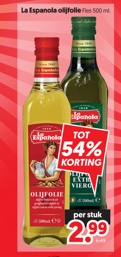  olijfolie 500 la espanola fles ml selective since sa geraffineerde persing casa 500ml stuk 