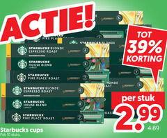  starbucks koffiecups 6 7 8 10 pike blonde espresso roast roasted ground coffee capsules by nespresso house blend lungo stuk 2 99 bucks cups pak stuks 