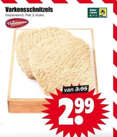 klik op dit plaatje voor een vergroting en voor vergelijkbare aanbiedingen gerelateerd aan
2 varkensschnitzels beter gepaneerd pak stuks leven vleeschmeesters 2 varkensschnitzels beter gepaneerd pak stuks leven vleeschmeesters