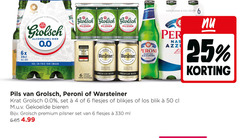  warsteiner grolsch alcoholvrij bier blikjes 4 6 25 50 330 1650 meesterschap premium pilsner 0.0 gold award 6x gb peter kuyper fris zachte verfrissend brewed pack germany bottles stile qualita pero italia imported beer perfectly balanced seit das einzig wahre naturally to german purity la quality from peroni nastro azzurro italiana pils krat blik bieren ml 