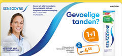  sensodyne tandpasta 1 2 gevoeligheid kids proglasur mondverzorging multipacks marieke smulders tandarts tandartsen gevoelige tanden fresh mint ml 