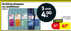  3 500 kruidvat shampoo conditioner ml volum shampooing fijn futloos haar cheveux fins daily mild haartypen tous types coconut apres hair body pro vitamine active fresh nti hoofdhuid 40 volume effect mineralencomplex dag exotische showergel gel douche verminderen la gember anti roos 