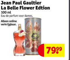  100 jean paul gaultier la belle flower ml eau parfum dames online 