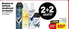  2 4 50 rexona zwitsal deodorant douche pro multipakken men advanced protection 72h body heat anti white yellow mousse motionsense invisible ice fresh original milde zachte geur shower odour sweat protect kleine kinderen anti-perspirant transpirant aqua stains motion one deoroller ml 