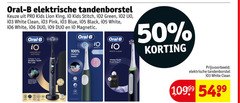  1 2 50 100 oral b elektrische tandenborstel pro kids king stitch green white clean pink blue black duo magnetic edition to you healthy for life cleaner series care easy switch from day brush real time lasting battery charger pouch 