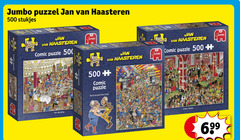  500 jumbo puzzel jan haasteren stukjes comic puzzle wedding rock around clock crazy casino 69 