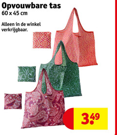 klik op dit plaatje voor een vergroting en voor vergelijkbare aanbiedingen gerelateerd aan
45 60 opvouwbare tas cm 45 60 opvouwbare tas cm