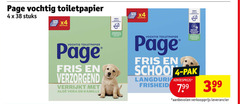  4 100 page vochtig toiletpapier stuks x4 multipack bewezen doorspoelbaar fris verzorgend verrijkt aloe vera kamille biologisch afbreekbaar doekjes geur neutraliserende technologie school pak 