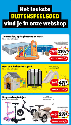  buitenspeelgoed zwembaden online bestway steel pro steps loopfietsjes new speed vintage rechthoekig zwembad onderhoudspakket pakket bekijk plastic houten speelgoed glijbaan assortiment leeftijden eco toys retro loopauto 