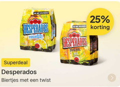  desperados speciaalbieren 25 virgin 0.0 biertjes twist original beer 