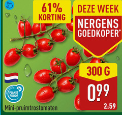  trostomaten 300 week goedkoper to mini pruimtrostomaten 