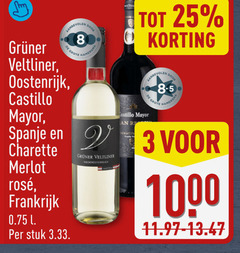  rode wijn witte 8 25 1000 veltliner oostenrijk castillo mayor spanje charette merlot rosee frankrijk l stuk hamersma re 
