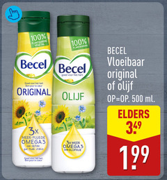  becel olie en vetten 100 500 plantaardig vegetal hart bon pour le original 3x omega3 olijfolie que coeur olijf vloeibaar ml elders 