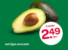  avocado 2 eetrijpe stuks 