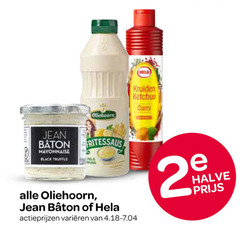  hela oliehoorn jean baton curryketchup mayonaise 2 kruiden ketchup curry black varieeren halve 