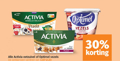  4 30 potjes pots rode vruchten granen danone activia welzijn vezels x4 nutri score live yoghurt cultures rijk optimel aardbei bosbes eetzuivel varieeren muesli 