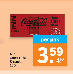 klik op dit plaatje voor een vergroting en voor vergelijkbare aanbiedingen gerelateerd aan
coca-cola cola 8 150 mini coca ml enjoy little break pak coca-cola cola 8 150 mini coca ml enjoy little break pak