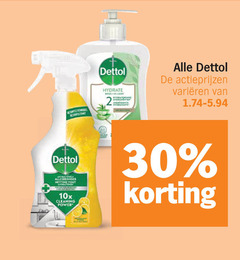  dettol allesreiniger 30 hydraterende ingredienten ingredients varieeren nettoie tout 10x cleaning power 