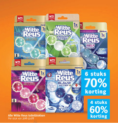  witte reus toiletblok 1 4 6 60 100 nederland lovely jasmine luxe geuren munt eucalyptus kracht 1x stuk land spoelbeurten premium self active reinigings delicate magnolia toiletblokken blauw turquoise water reiniging stuks 