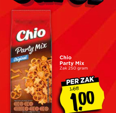  chio zoutjes 250 party mix original zak 1 00 