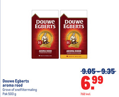  douwe egberts koffie 500 meester joure aroma rood evenwichtig rond snelfiltermaling d.e grove maling pak 